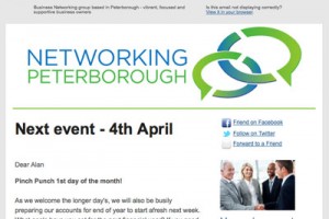 Networking Peterborough - email marketing